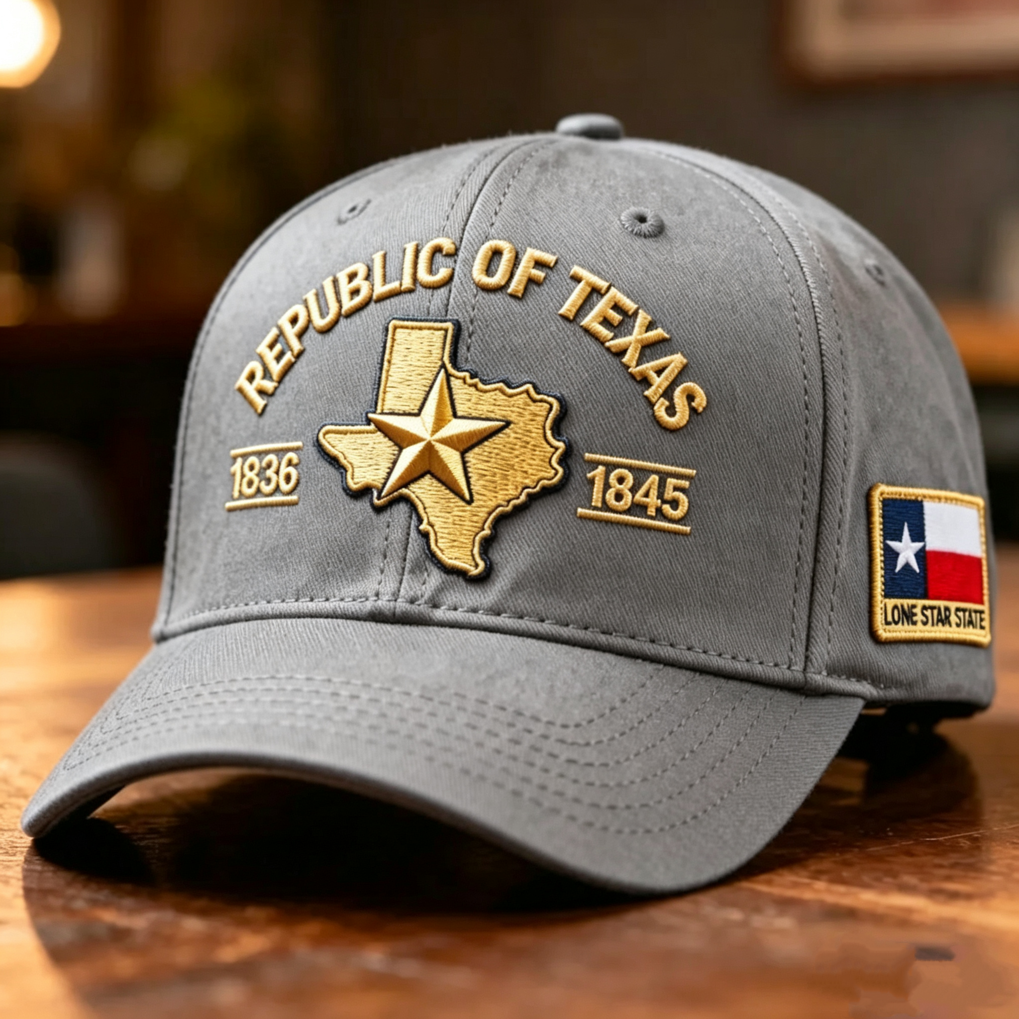 🔥LAST DAY 70% OFF -  ⭐🤠Republic of Texas Embroidered Hat 🔥Buy 2 FREE SHIPPING