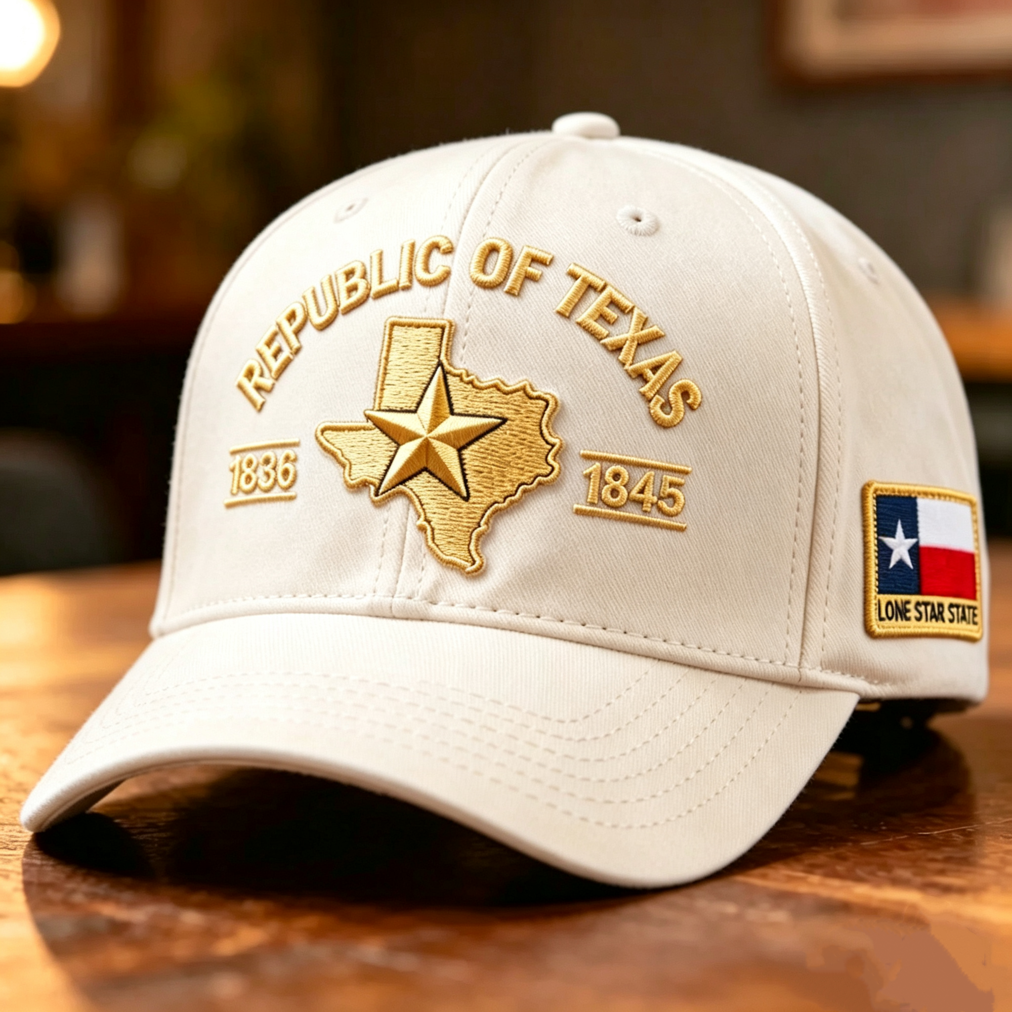 🔥LAST DAY 70% OFF -  ⭐🤠Republic of Texas Embroidered Hat 🔥Buy 2 FREE SHIPPING