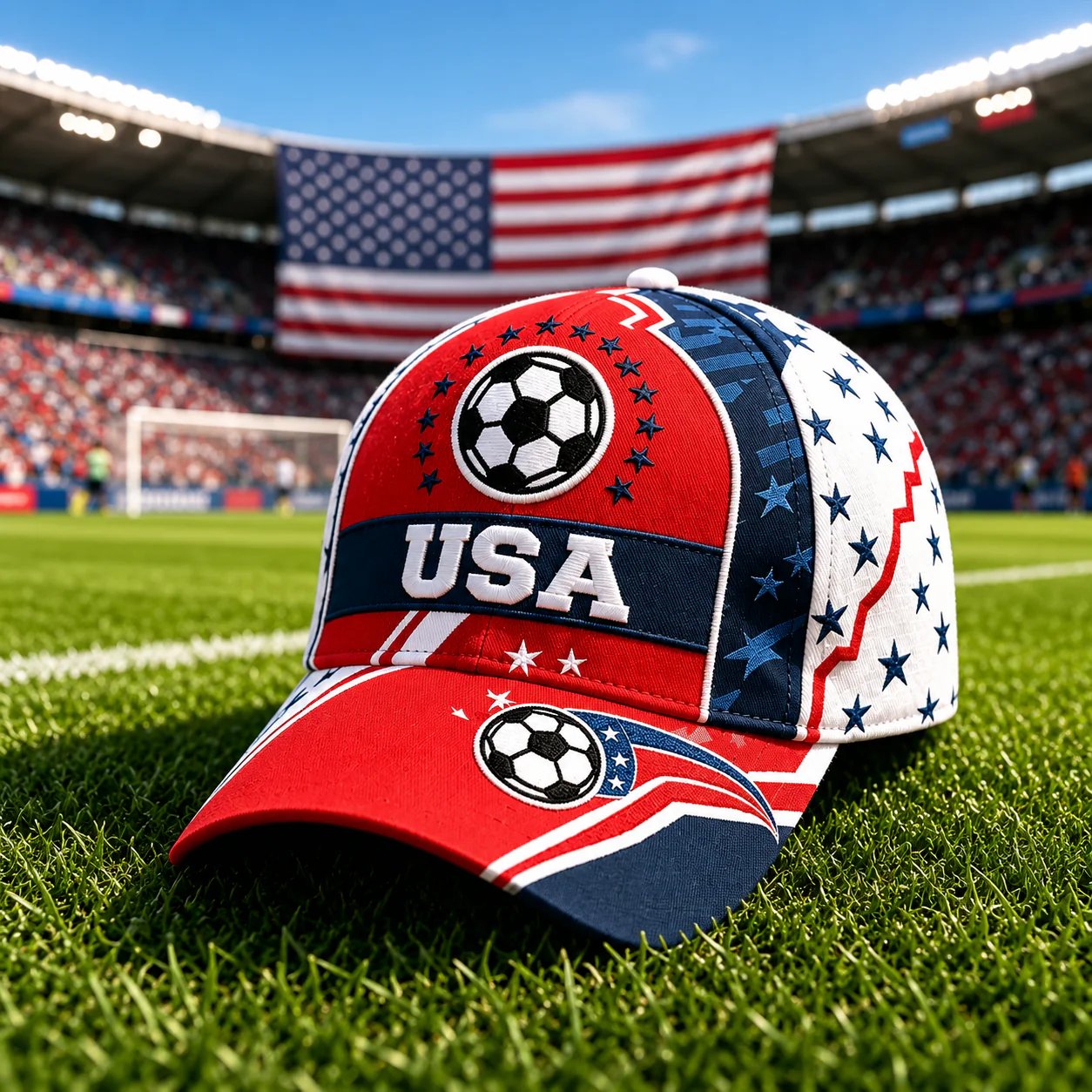 🔥Limited Edition - Unisex USA Football Lover Baseball Cap🧢