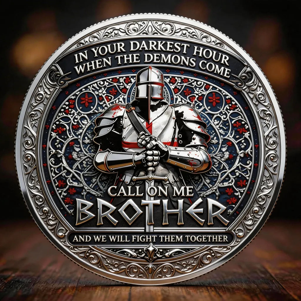 🔥Limited time 70% OFF - ⚔️ Brotherhood Of Knights Honor Cap 🎁 Free Honor Coin With Every Cap Purchase